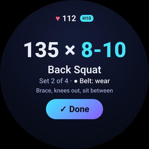 Lifting set